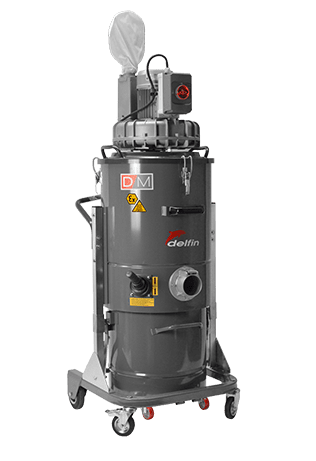 Atex certified industrial vacuum for extraction of fine dust ZEFIRO EL ATEX